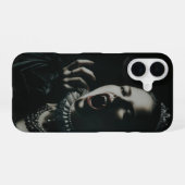 Gothic Vampire Queen Phone Case – Dark Fantasy Aes iPhone 16ケース (裏面横)