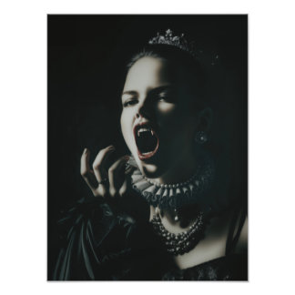 Gothic Vampire Queen Photo Enlargement – Dark Fant フォトプリント