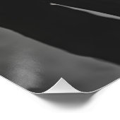 Gothic Velvet Hooded Portrait Closed Eyes ポスター (コーナー)