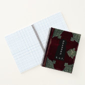Gothic Velvet "Secrets" Vault Personalized Journal ノートブック (内部)
