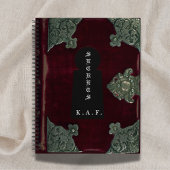 Gothic Velvet "Secrets" Vault Personalized Journal ノートブック