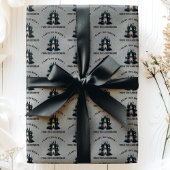 Gothic Victorian Haunted House Happy Halloween ラッピングペーパー