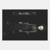 Gothic Vintage Art Design ラッピングペーパーシート (正面3)