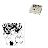 Gothic Vintage Art Design ラバースタンプ (押印)