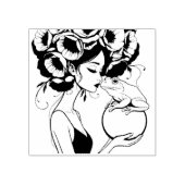 Gothic Vintage Art Design ラバースタンプ (インプリント)