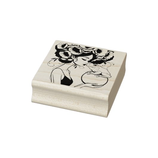 Gothic Vintage Art Design ラバースタンプ (スタンプ)