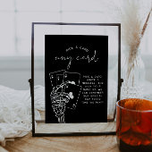 Gothic Wedding Pick A Card Guestbook Sign 招待状