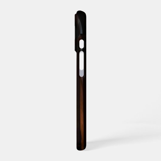 Gothic Window and Moon Library Case iPhone 16ケース (左側面)