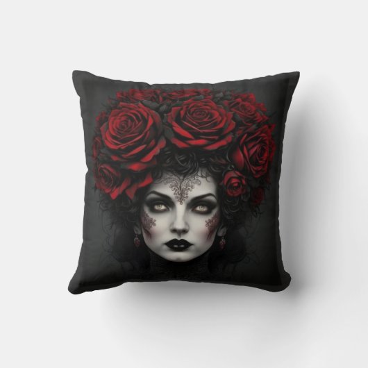 Gothic Woman クッション (裏面)