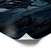 Gothic Zodiac Cancer – Mystieke Kreeft Illustratie ポスター (コーナー)