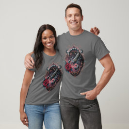Gothic Zodiac Scorpio – Baroque Scorpion Art Tシャツ