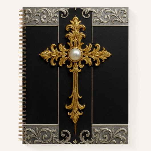 Gothica Fidesハードカバー弾丸日誌 ノートブック (正面)
