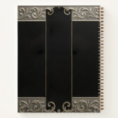 Gothica Fidesハードカバー弾丸日誌 ノートブック (裏面)