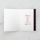 GothicChiczバラグリーティングカード シーズンカード (内部)