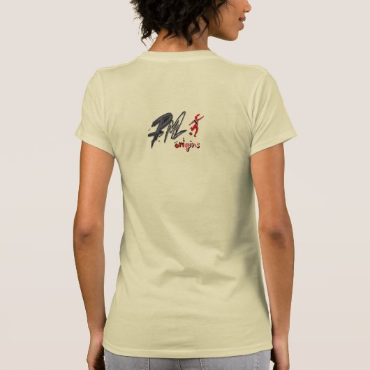 GotNext-aa TRINI女子プレミアムTシャツ Tシャツ (裏面)