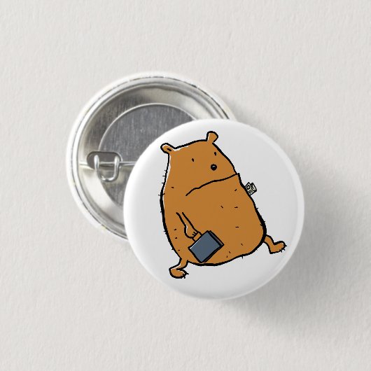 gotowork 缶バッジ (正面&裏面)