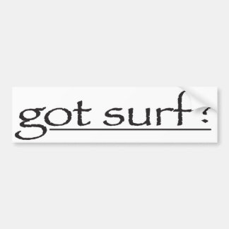 gotsurfbumpersticker バンパーステッカー