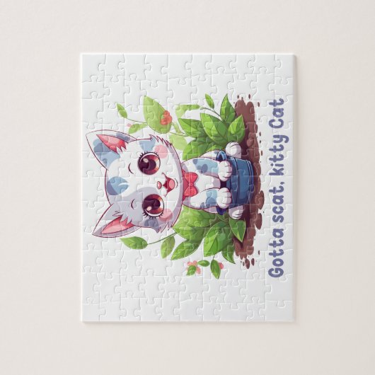 Gotta scat, kitty Cat ジグソーパズル (縦)