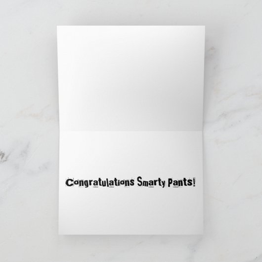 Gotta Stay Sharp カード (内部)