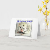 Gotta Stay Sharp カード (黄色い花)