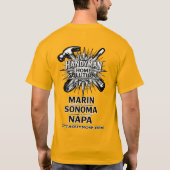 GottaGuy サービス この男！便利屋ホームソリューション Tシャツ (裏面)