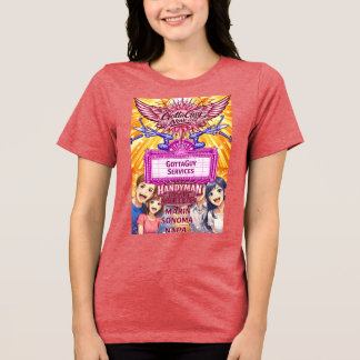 GottaGuy サービス アニメハンディマン ホームソリューション トライブレンドTシャツ