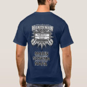GottaGuy Services THIS GUY! Handyman Home Solution Tシャツ (裏面)