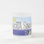 gottasing7 フロストグラスマグカップ (中央)