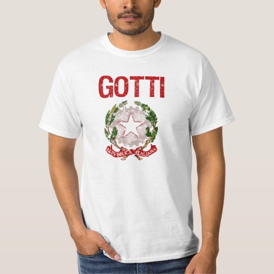 Gottiのイタリア人の姓 Tシャツ Zazzle Co Jp