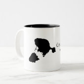 Gottsの島のマグ ツートーンマグカップ (正面左)