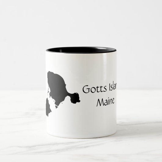 Gottsの島のマグ ツートーンマグカップ (中央)