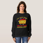 Gouda For Gouda Lover Cheese Gouda Enthusiast Dutc スウェットシャツ (正面フル)