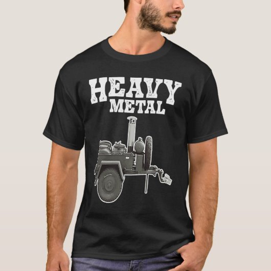 Goulash Cannon Heavy Metal Funny Hungary Dish Tシャツ (正面)