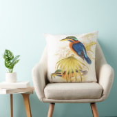 Gouldのカワセミの装飾用クッション クッション (椅子)