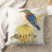 Gouldのカワセミの装飾用クッション クッション (ブランケット)