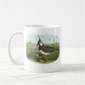Gould - Lapwing - Vanellusのvanellus B/storeの広告宣伝 コーヒーマグカップ (左)