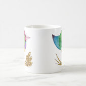 GouldianのフィンチMug* コーヒーマグカップ (中央)