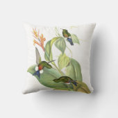 Gouldsのハチドリの装飾用クッション クッション (裏面)