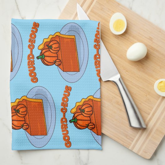 Gourd-geous キッチンタオル (四つ折り)