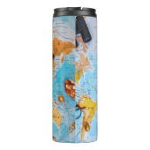 gourde voyage map monde earth タンブラー (裏面)