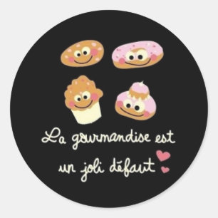 Gourmandise ラウンドシール