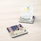 Gourmands 1920-30年(pochoirのプリント) コースター (右側)