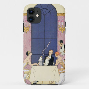 Gourmands 1920-30年(pochoirのプリント) iPhone 11 ケース