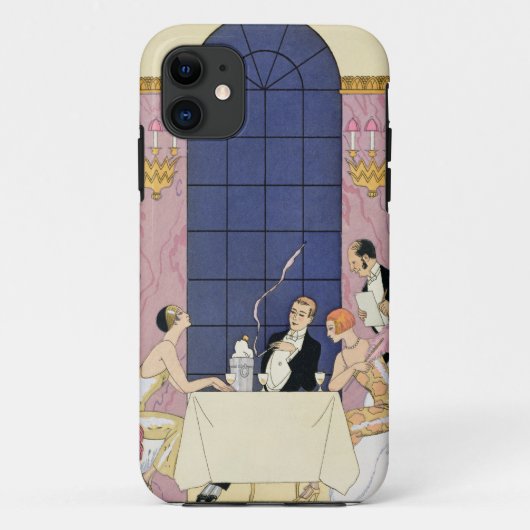 Gourmands 1920-30年(pochoirのプリント) Case-Mate iPhoneケース (裏面)