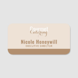 Gourmet Catering 名札