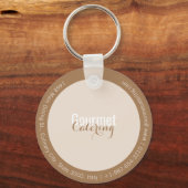 Gourmet Catering Keychain キーホルダー (裏面)