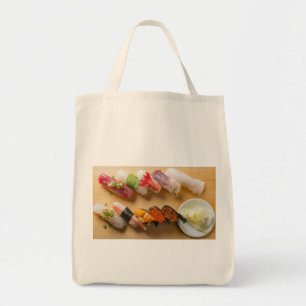 Gourmet Sushi Medley Tote Bag – Japanese Food Art トートバッグ