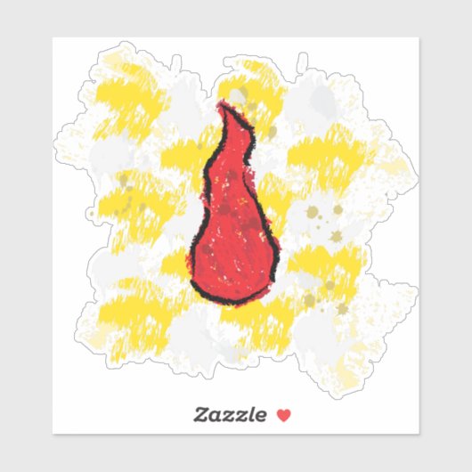 Goutte de Sangステッカー シール (シート)