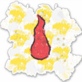 Goutte de Sangステッカー シール (正面)