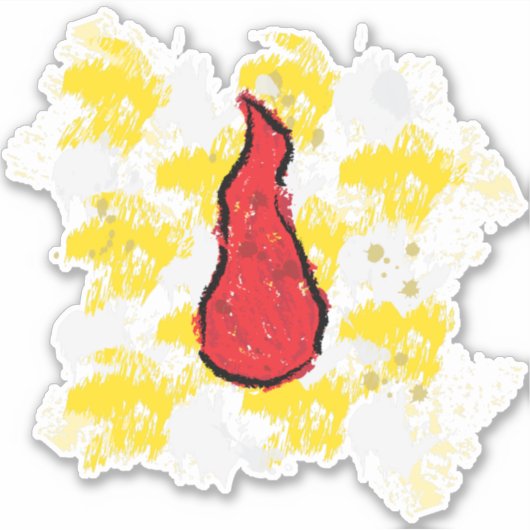 Goutte de Sangステッカー シール (正面)